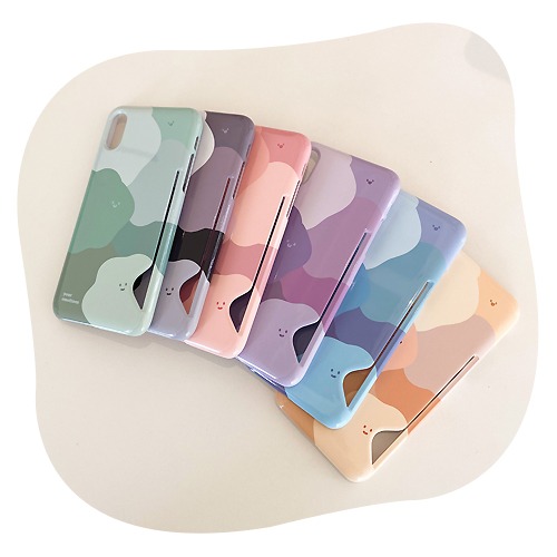 mangle mangle pocket card case ( 6 colors )