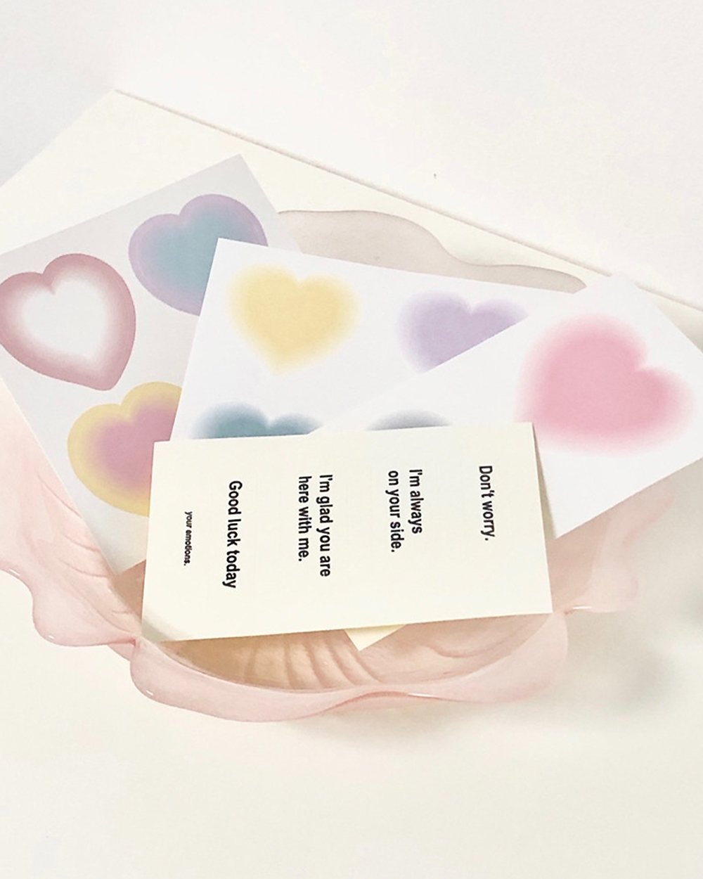 plumpily heart stickerpack 스티커팩
