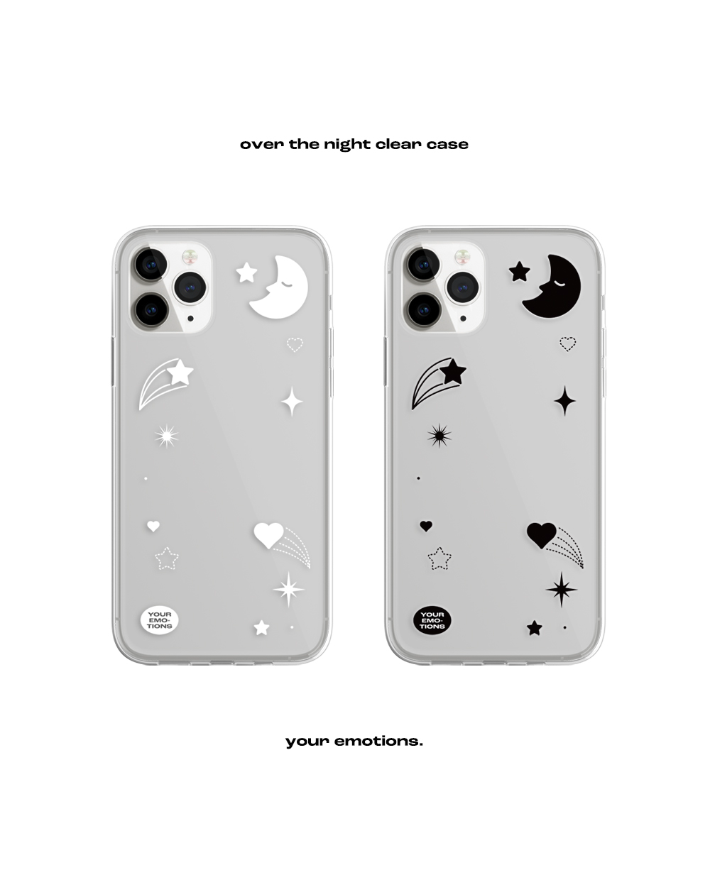 over the night glossy clear case